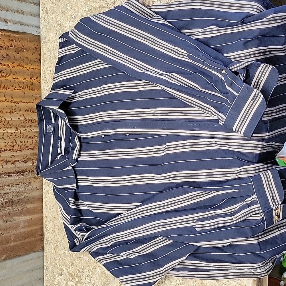 Puritan western button down shirt men's XLT